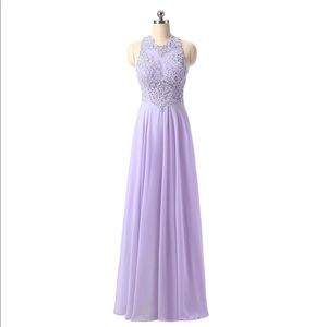 Lilac Prom Dress